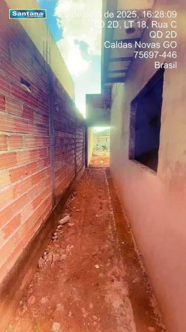 Foto 3 de Casa com 2 quartos à venda, 250m2 em Caldas Novas - GO