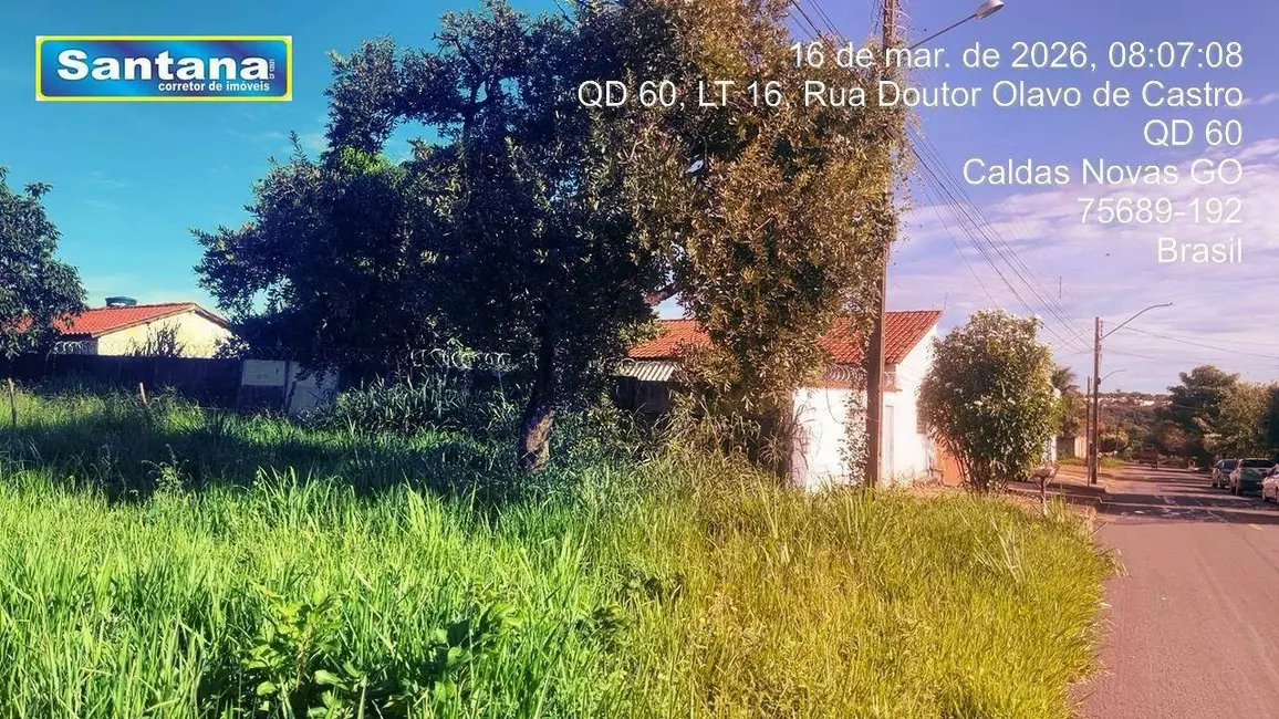 Foto 9 de Terreno / Lote à venda, 1260m2 em Caldas Novas - GO