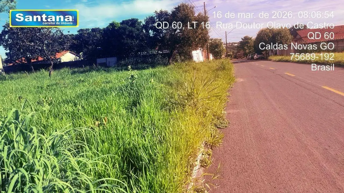 Foto 4 de Terreno / Lote à venda, 1260m2 em Caldas Novas - GO