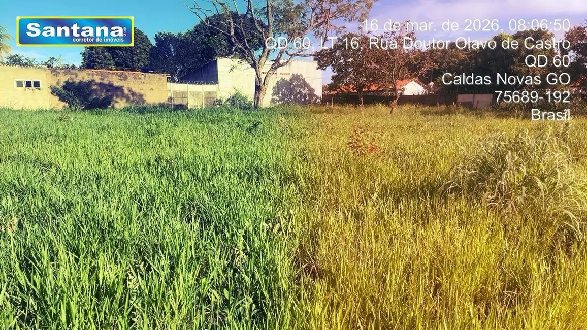 Foto 8 de Terreno / Lote à venda, 1260m2 em Caldas Novas - GO