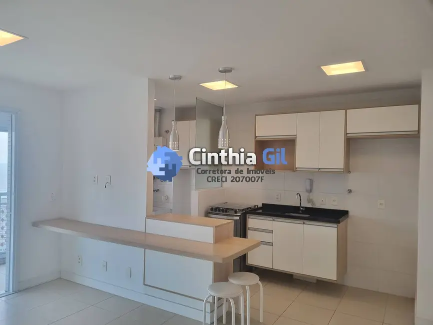 Foto 3 de Apartamento com 2 quartos para alugar, 80m2 em Gonzaga, Santos - SP