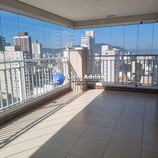 Foto 1 de Apartamento com 3 quartos à venda e para alugar, 124m2 em Santos - SP