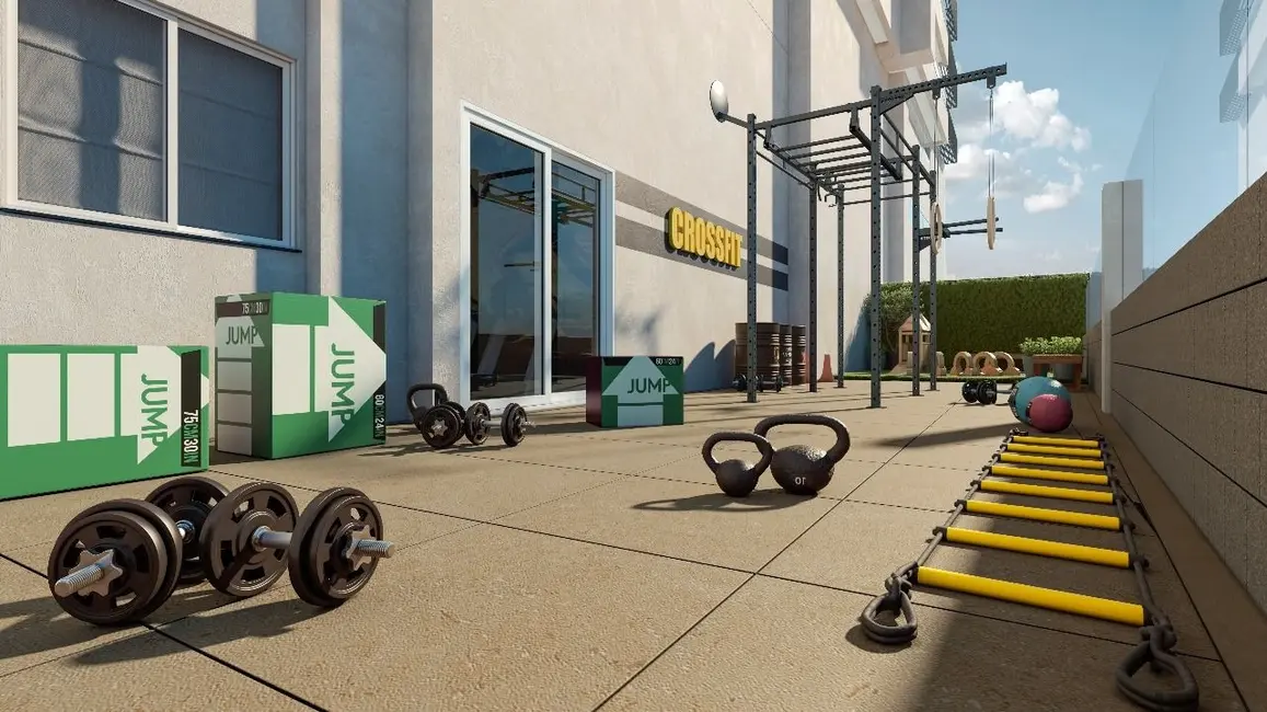 Foto 3 de Apartamento com 2 quartos à venda, 85m2 em Barreiros, Sao Jose - SC