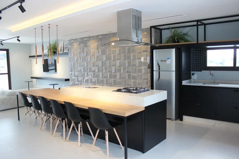 Apartamento com 1 quarto à venda, 37m2 em Coqueiros, Florianopolis - SC - imagem 4 Foto 4 de Apartamento com 1 quarto à venda, 37m2 em Coqueiros, Florianopolis - SC