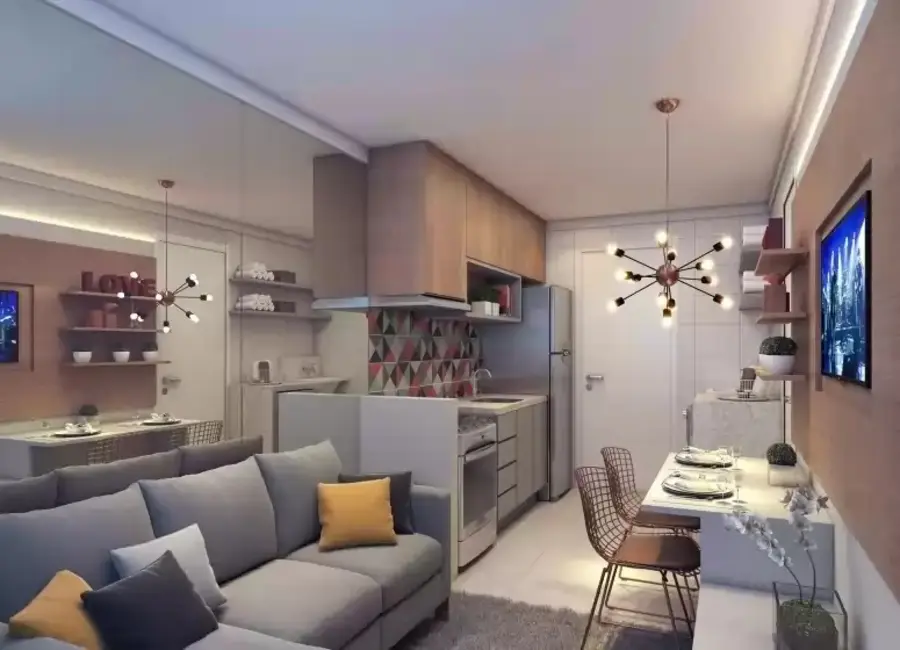 Foto 2 de Apartamento com 1 quarto à venda, 31m2 em Capão Redondo, São Paulo - SP