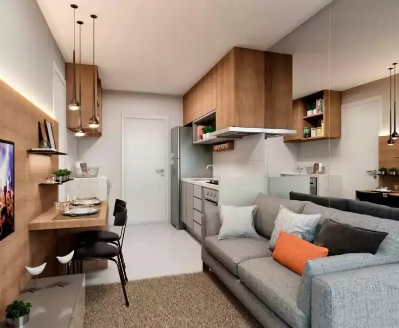 Apartamento com 1 quarto à venda, 28m2 em Água Branca, São Paulo - SP - imagem 5 Foto 5 de Apartamento com 1 quarto à venda, 28m2 em Água Branca, São Paulo - SP