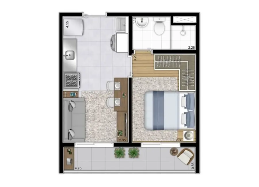 Foto 8 de Apartamento com 1 quarto à venda, 29m2 em Casa Verde, São Paulo - SP