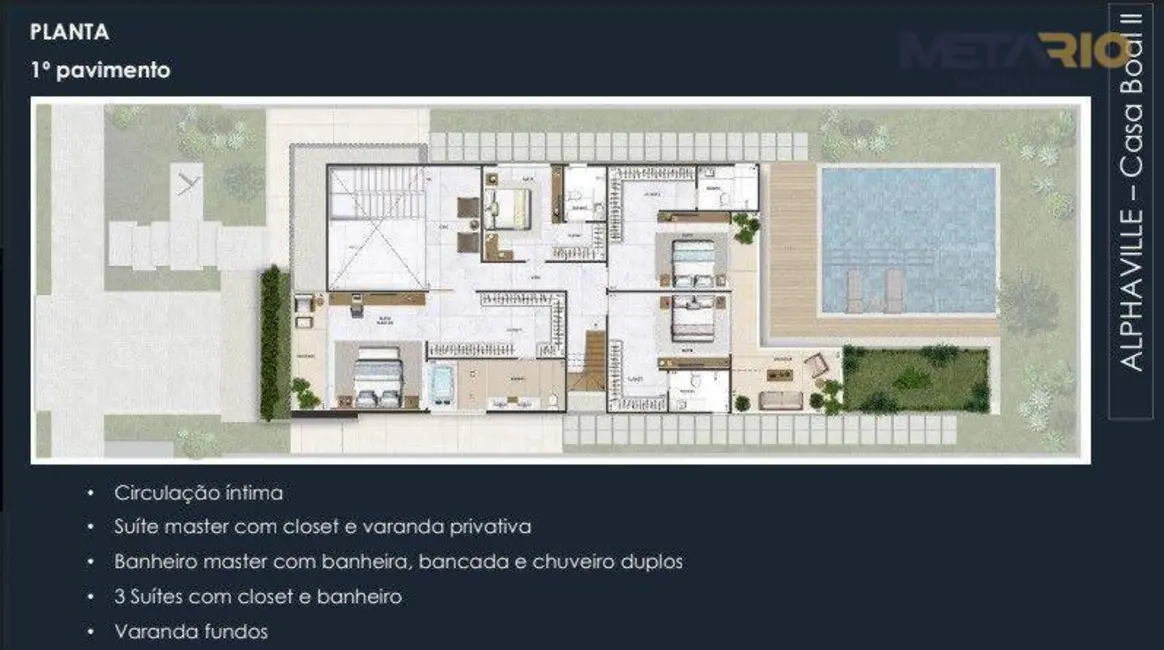 Foto 3 de Casa de Condomínio com 5 quartos à venda, 1000m2 em Barra da Tijuca, Rio De Janeiro - RJ