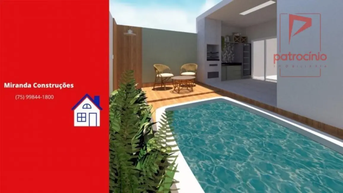 Foto 4 de Casa com 2 quartos à venda, 96m2 em Papagaio, Feira De Santana - BA