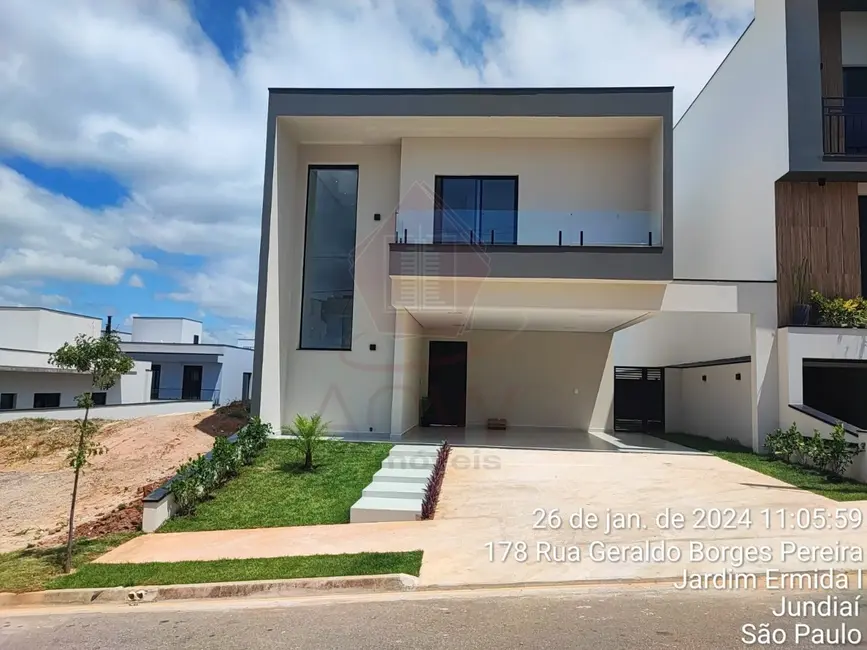 Foto 2 de Casa de Condomínio com 3 quartos à venda, 223m2 em Jardim Ermida I, Jundiai - SP