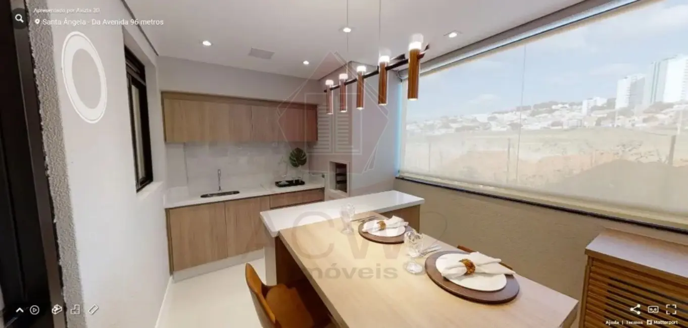 Foto 3 de Apartamento com 3 quartos à venda, 70m2 em Jardim do Lago, Jundiai - SP