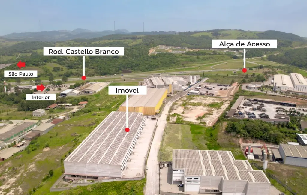 Armazém / Galpão para alugar, 5000m2 em Centro, Aracariguama - SP - imagem 3 Foto 3 de Armazém / Galpão para alugar, 5000m2 em Centro, Aracariguama - SP