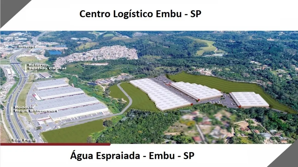 Foto 1 de Armazém / Galpão para alugar, 1656m2 em Água Espraiada, Embu Das Artes - SP