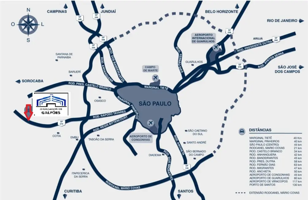 Foto 7 de Armazém / Galpão para alugar, 2867m2 em Vargem Grande Paulista - SP
