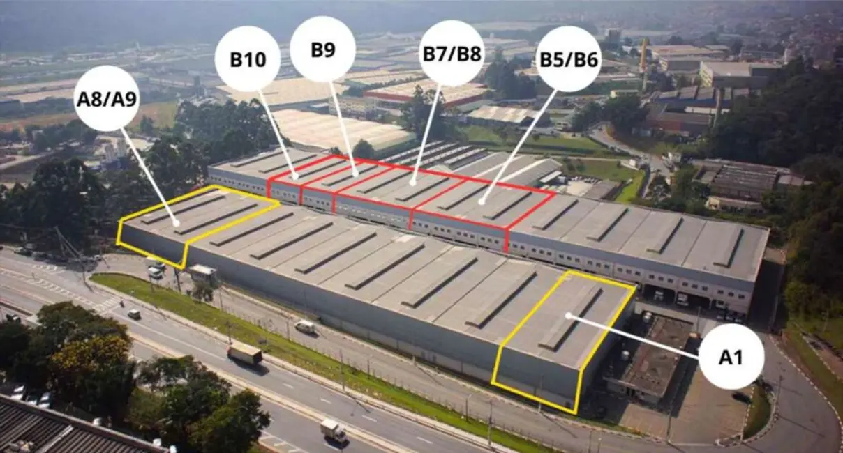 Armazém / Galpão para alugar, 3936m2 em Jardim Itaquiti, Barueri - SP - imagem 3 Foto 3 de Armazém / Galpão para alugar, 3936m2 em Jardim Itaquiti, Barueri - SP