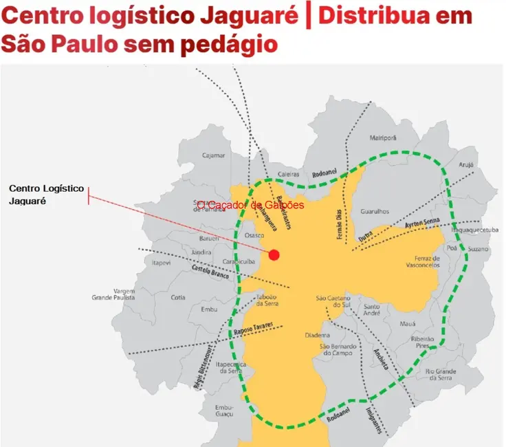 Foto 6 de Armazém / Galpão para alugar, 1506m2 em Jaguaré, São Paulo - SP