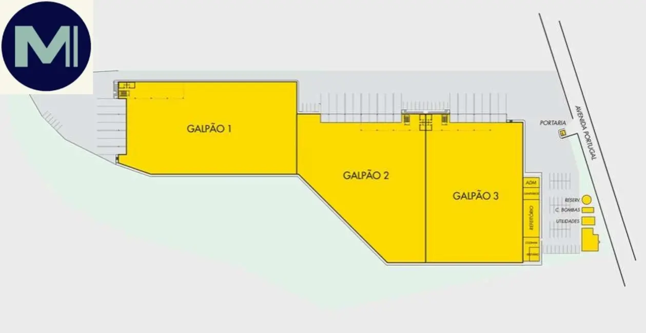 Foto 2 de Armazém / Galpão para alugar, 5842m2 em Itaqui, Itapevi - SP