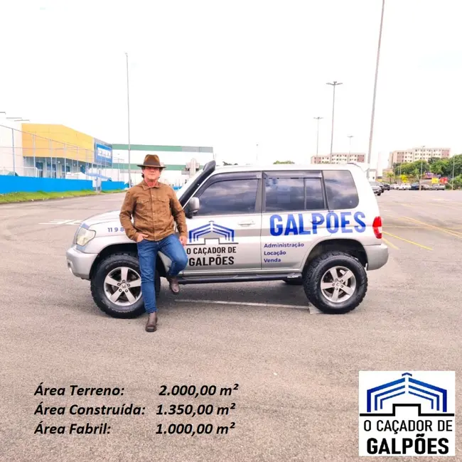 Foto 1 de Armazém / Galpão para alugar, 1000m2 em Centro Empresarial Sorocaba, Sorocaba - SP