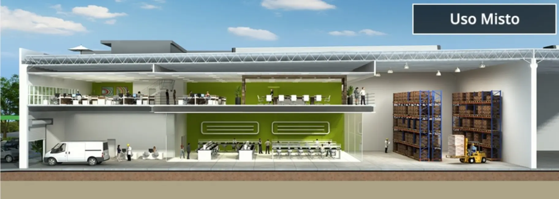 Armazém / Galpão para alugar, 6100m2 em Campinas - SP - imagem 8 Foto 8 de Armazém / Galpão para alugar, 6100m2 em Campinas - SP