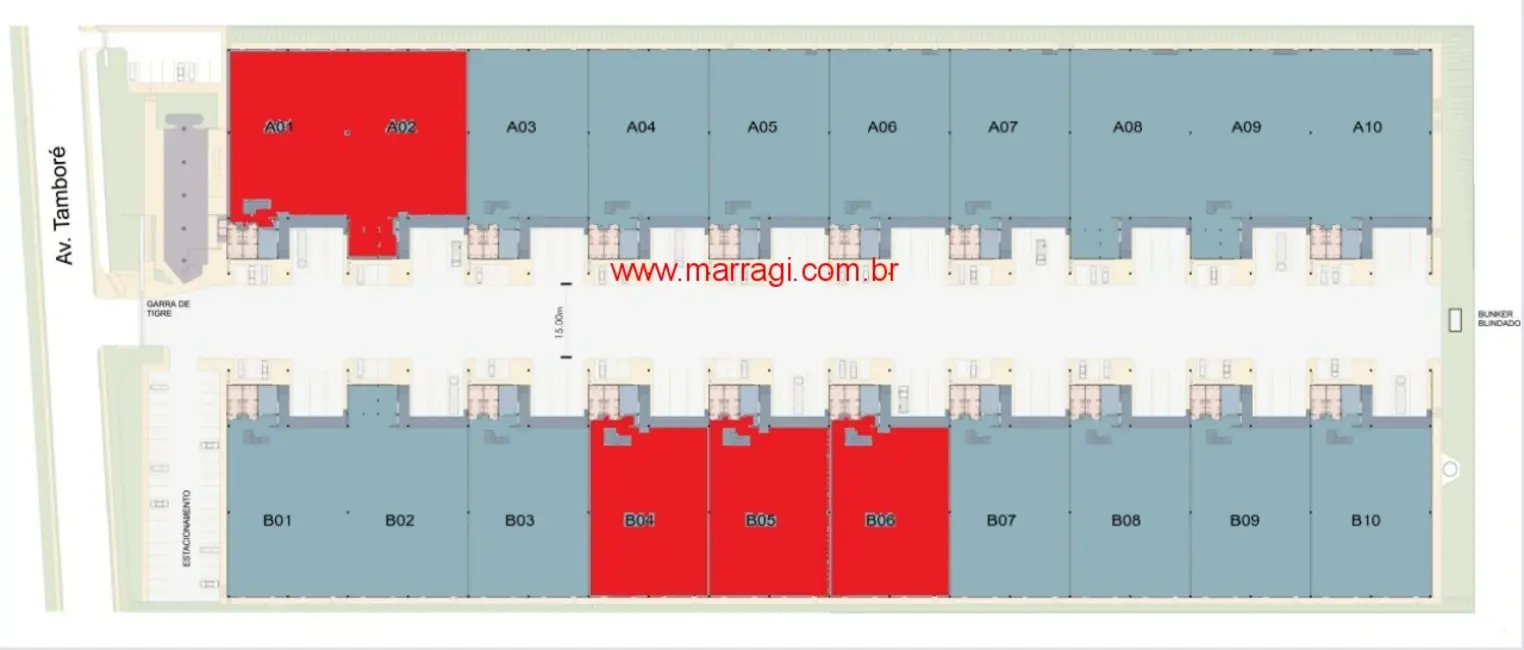 Armazém / Galpão para alugar, 1316m2 em Tamboré, Barueri - SP - imagem 6 Foto 6 de Armazém / Galpão para alugar, 1316m2 em Tamboré, Barueri - SP