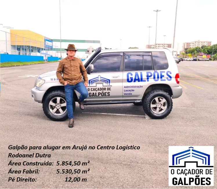 Foto 1 de Armazém / Galpão para alugar, 7471m2 em Aruja - SP