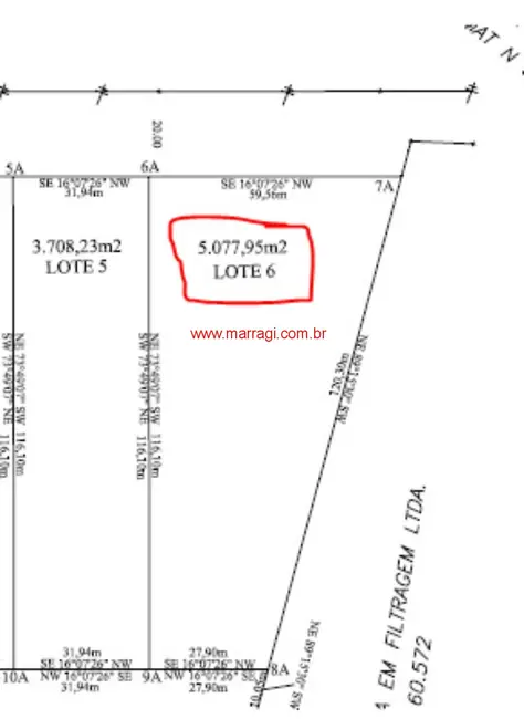 Foto 3 de Terreno / Lote à venda, 2500m2 em Iporanga, Sorocaba - SP