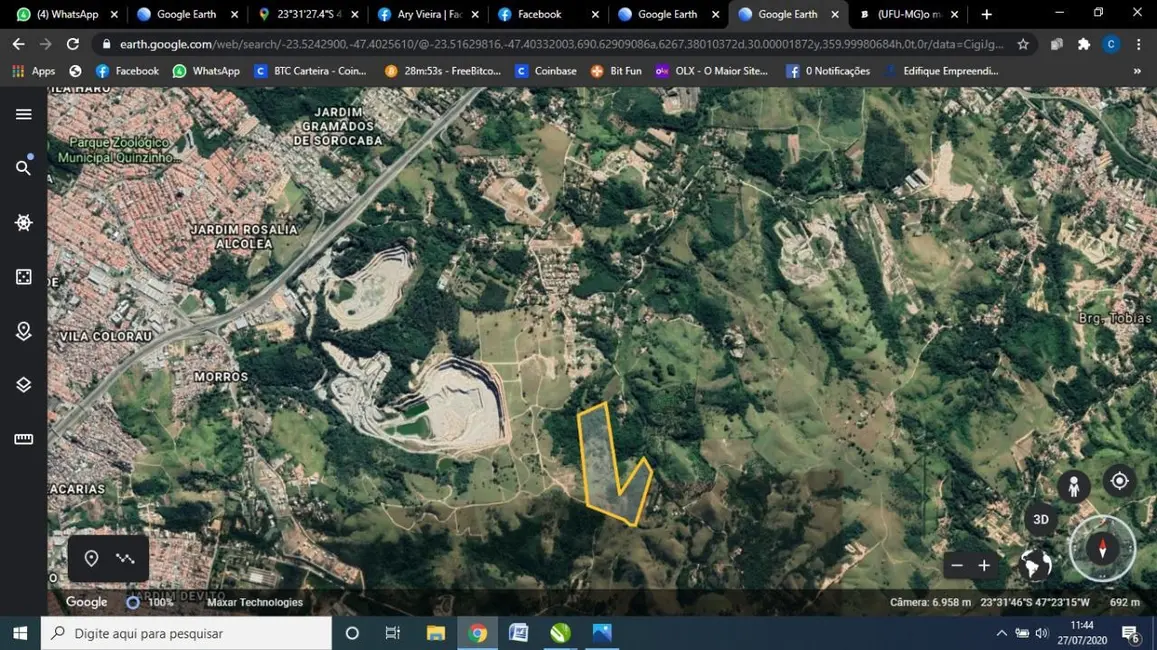 Terreno / Lote à venda, 178400m2 em Caputera, Sorocaba - SP - imagem 3 Foto 3 de Terreno / Lote à venda, 178400m2 em Caputera, Sorocaba - SP