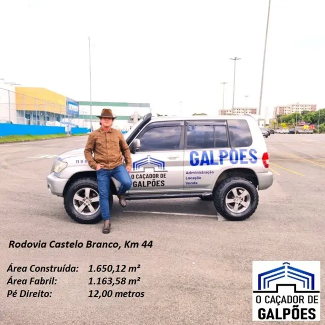 Foto 1 de Armazém / Galpão para alugar, 1164m2 em Aracariguama - SP