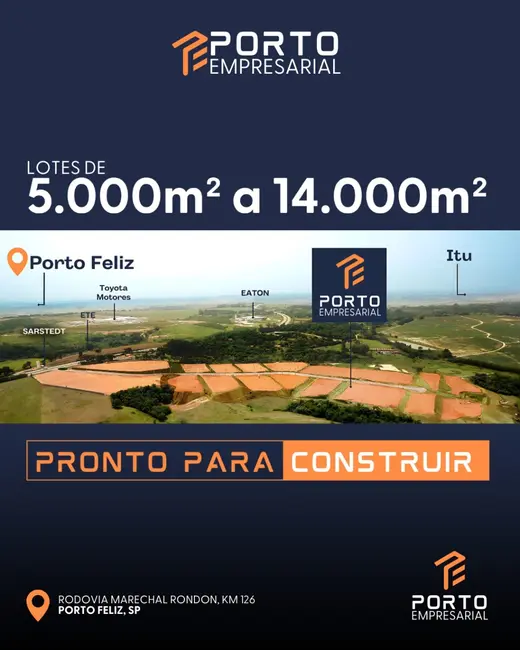 Foto 6 de Terreno / Lote à venda, 5000m2 em Centro, Porto Feliz - SP