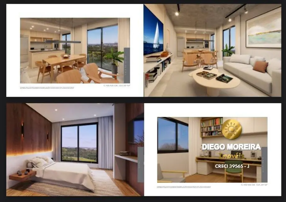 Foto 3 de Casa de Condomínio com 3 quartos à venda, 137m2 em Cidade Satélite, Atibaia - SP