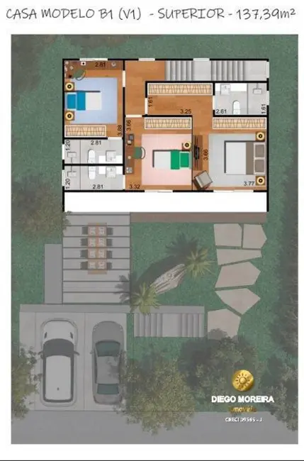 Foto 7 de Casa de Condomínio com 3 quartos à venda, 137m2 em Cidade Satélite, Atibaia - SP
