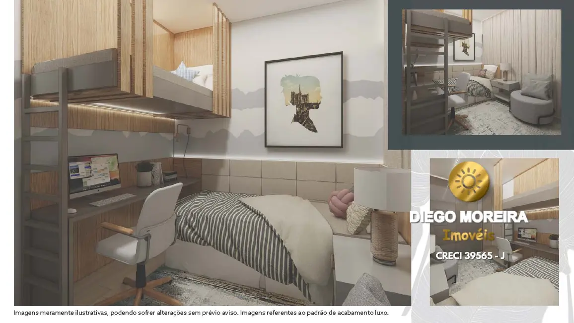 Apartamento com 1 quarto à venda, 46m2 em Vila Santo Antônio, Atibaia - SP - imagem 5 Foto 5 de Apartamento com 1 quarto à venda, 46m2 em Vila Santo Antônio, Atibaia - SP