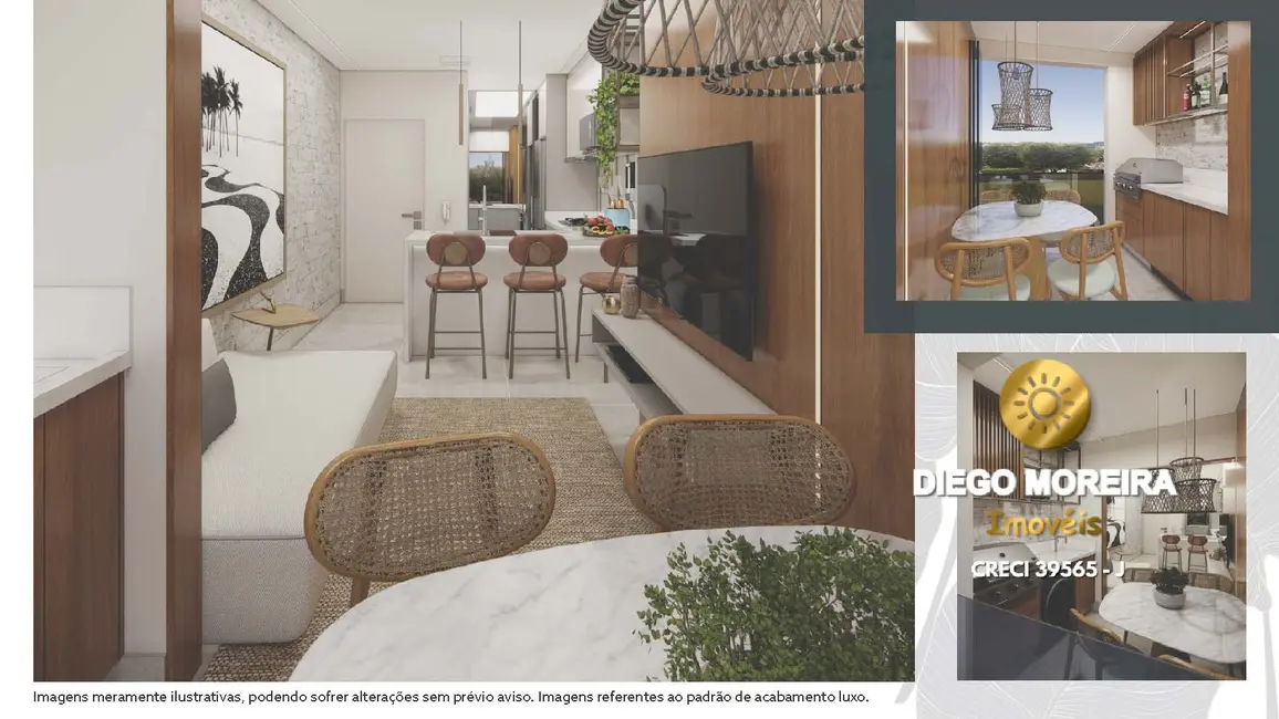 Apartamento com 1 quarto à venda, 46m2 em Vila Santo Antônio, Atibaia - SP - imagem 3 Foto 3 de Apartamento com 1 quarto à venda, 46m2 em Vila Santo Antônio, Atibaia - SP