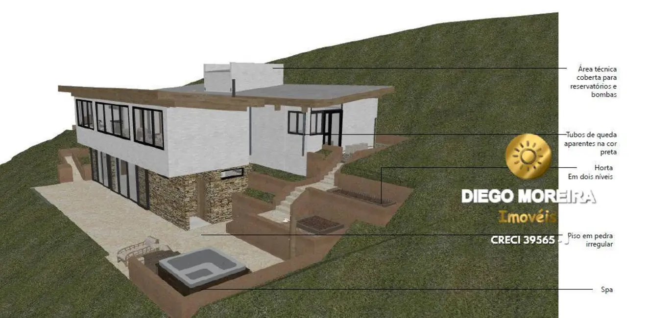 Foto 3 de Lote de Condomínio à venda, 2713m2 em Mairipora - SP