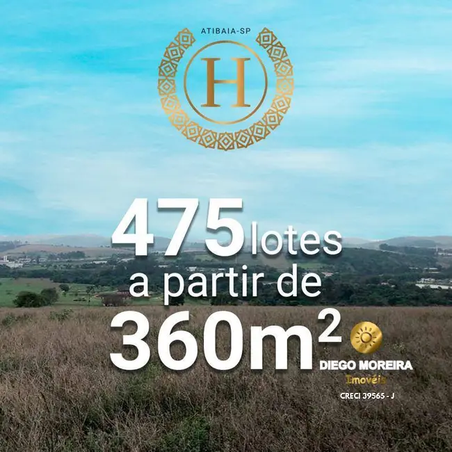 Foto 4 de Lote de Condomínio à venda, 360m2 em Jardim Colonial, Atibaia - SP