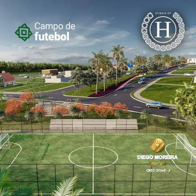 Foto 3 de Lote de Condomínio à venda, 360m2 em Jardim Colonial, Atibaia - SP