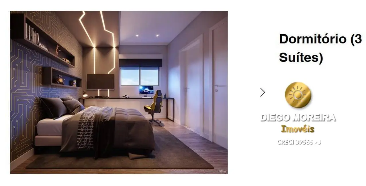 Foto 5 de Apartamento com 3 quartos à venda, 140m2 em Nova Gardênia, Atibaia - SP