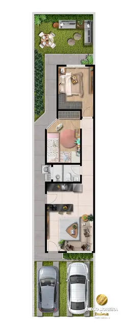 Foto 5 de Casa de Condomínio com 2 quartos à venda, 55m2 em Bom Jesus Dos Perdoes - SP