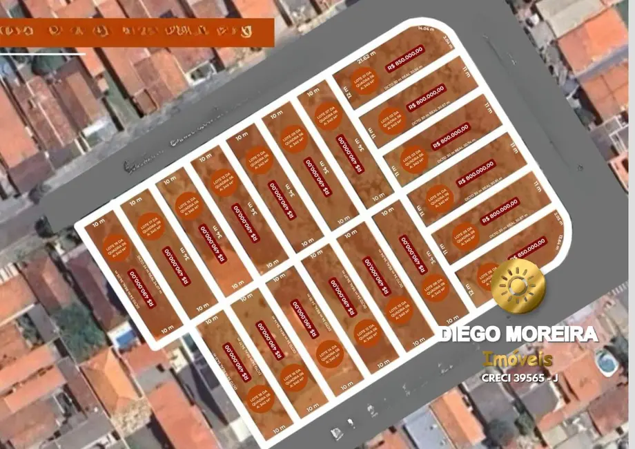 Foto 8 de Terreno / Lote à venda, 340m2 em Alvinópolis, Atibaia - SP