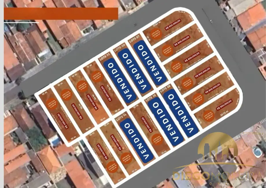 Foto 8 de Terreno / Lote à venda, 340m2 em Alvinópolis, Atibaia - SP