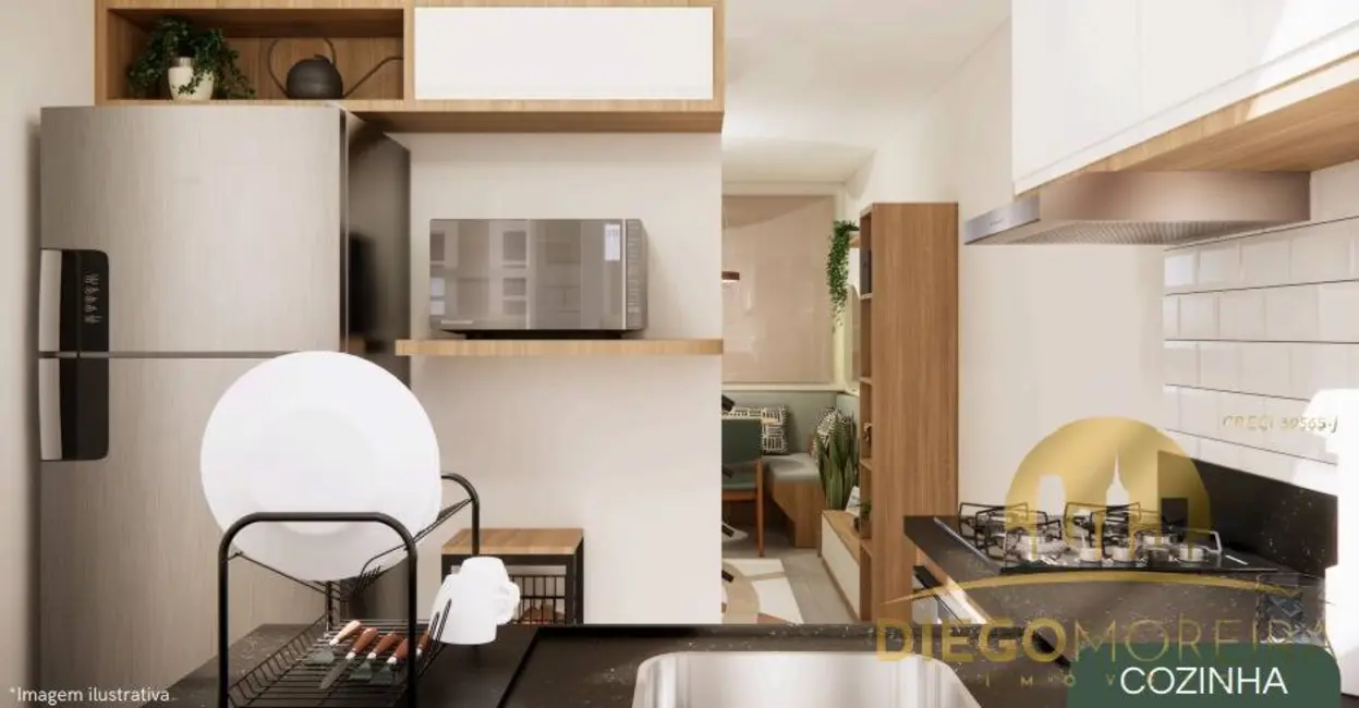 Foto 5 de Casa de Condomínio com 2 quartos à venda, 62m2 em Vila São Caetano, Braganca Paulista - SP