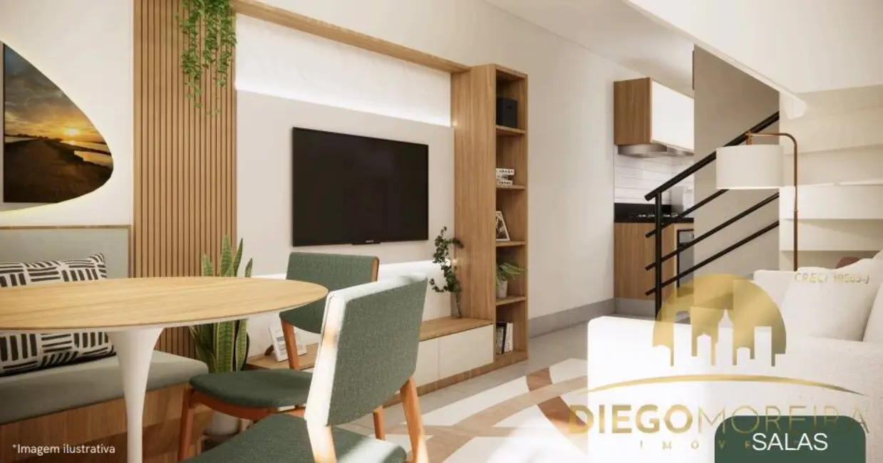 Foto 3 de Casa de Condomínio com 2 quartos à venda, 62m2 em Vila São Caetano, Braganca Paulista - SP