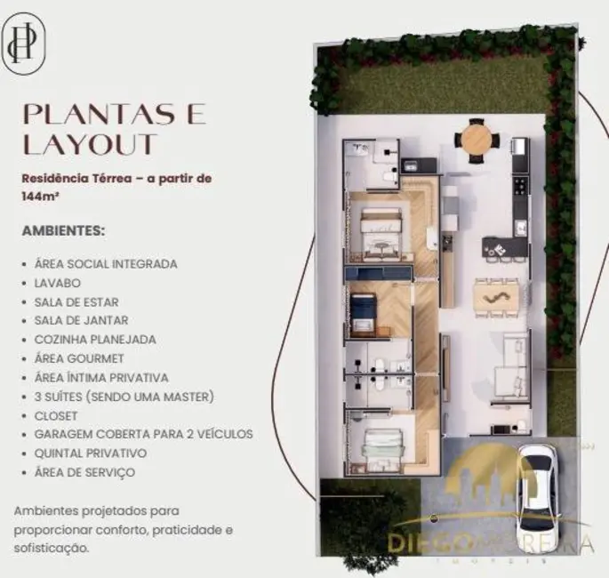 Foto 4 de Casa de Condomínio com 3 quartos à venda, 150m2 em Vila Esperia ou Giglio, Atibaia - SP