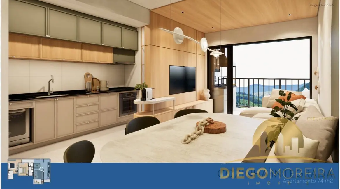 Foto 5 de Apartamento com 2 quartos à venda, 75m2 em Vila Gardênia, Atibaia - SP