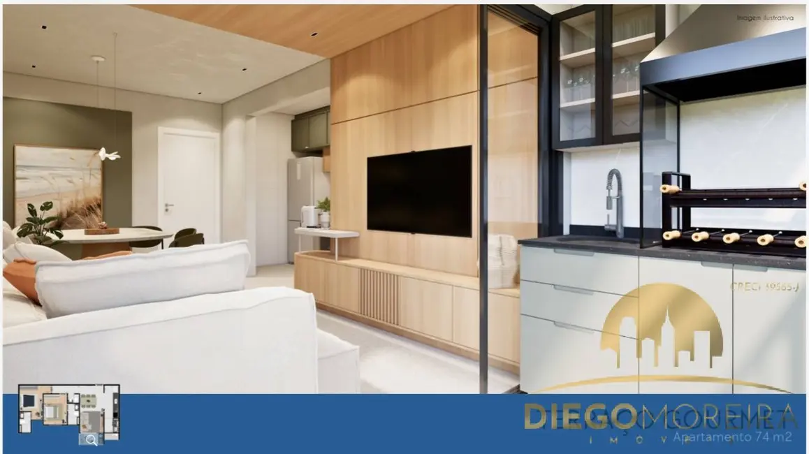 Foto 4 de Apartamento com 2 quartos à venda, 75m2 em Vila Gardênia, Atibaia - SP