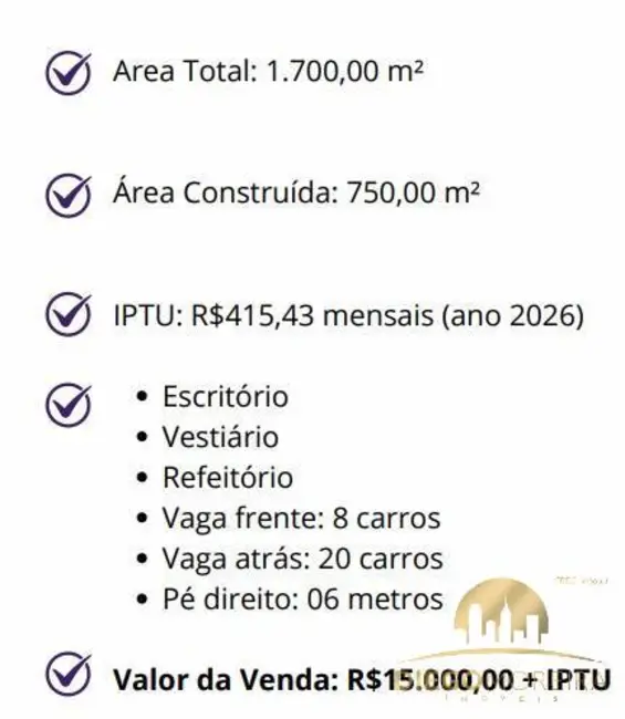 Foto 6 de Armazém / Galpão para alugar, 1700m2 em Guaxinduva, Atibaia - SP