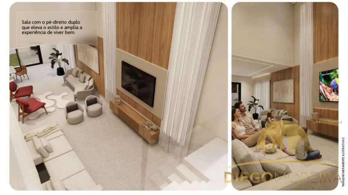 Foto 3 de Casa de Condomínio com 5 quartos à venda, 410m2 em San Fernando Valley, Atibaia - SP