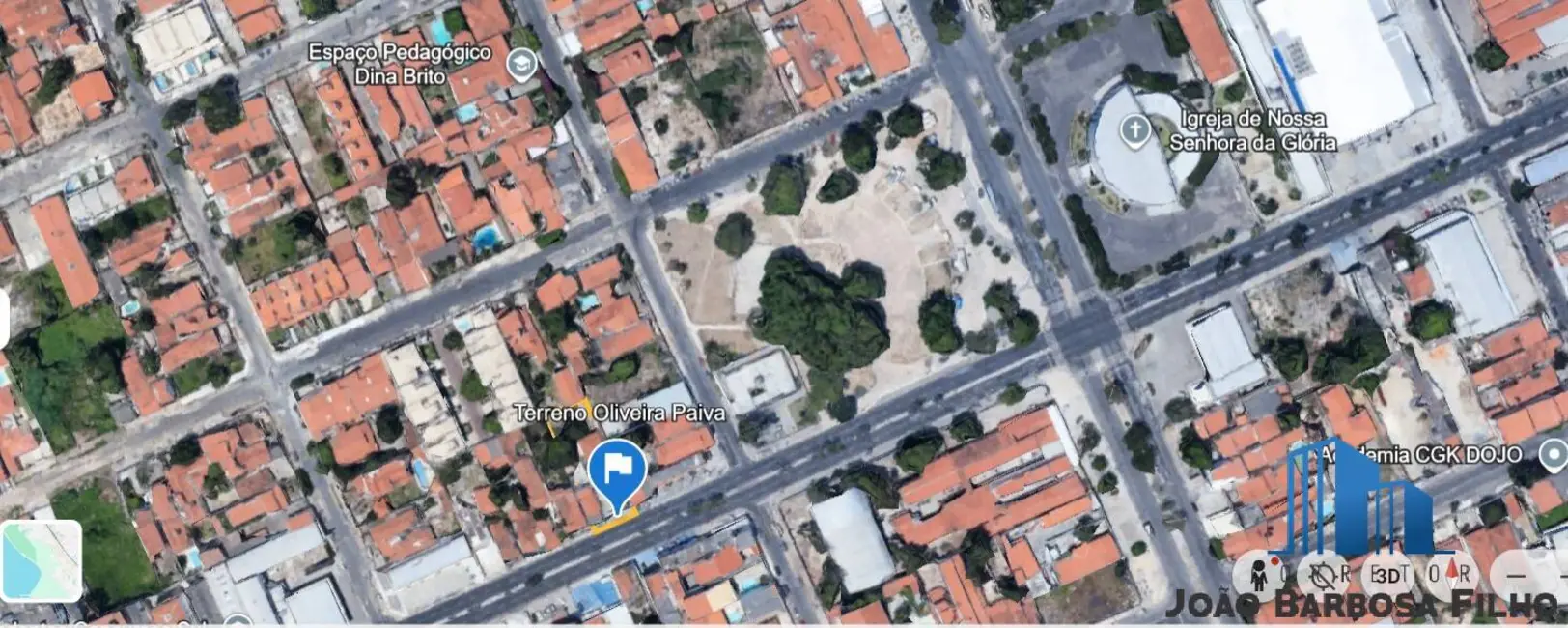 Foto 3 de Terreno / Lote à venda, 1040m2 em Cidade dos Funcionários, Fortaleza - CE
