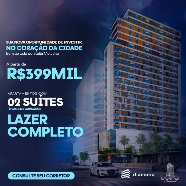 Apartamento com 2 quartos à venda em Centro, Juiz De Fora - MG - imagem 3 Foto 3 de Apartamento com 2 quartos à venda em Centro, Juiz De Fora - MG
