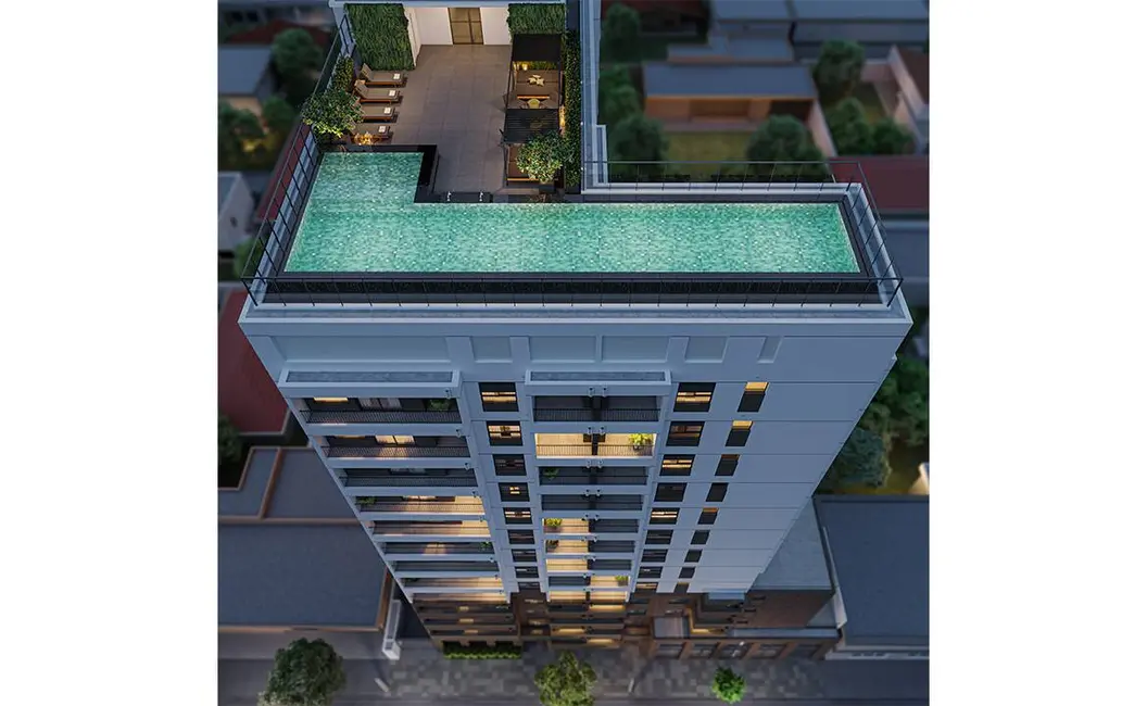 Foto 3 de Apartamento com 1 quarto à venda em Moema, São Paulo - SP